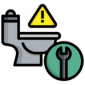 24/7 emergency plumbing service icon